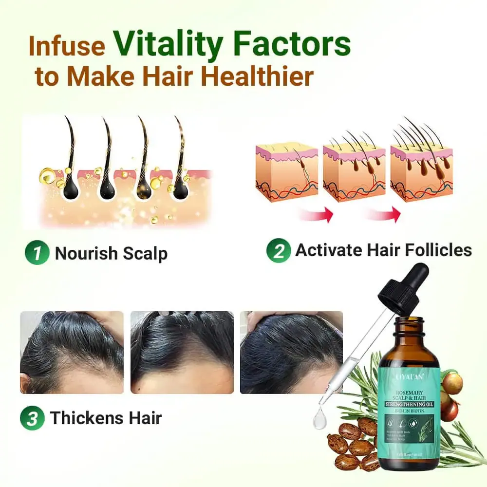 Liyalán Rosemary Scalp & Hair Oil 60ml