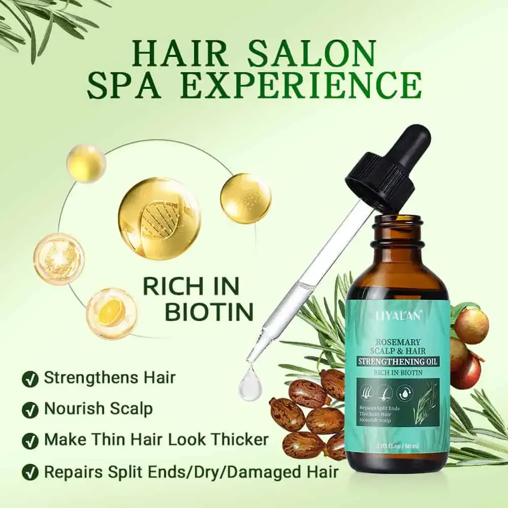 Liyalán Rosemary Scalp & Hair Oil 60ml