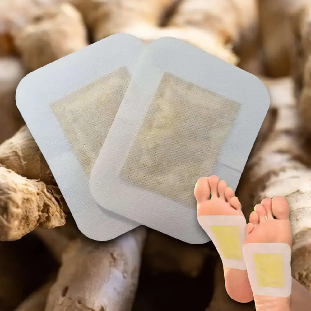Detox Foot Patch Ginger | 10stk Fotplaster 