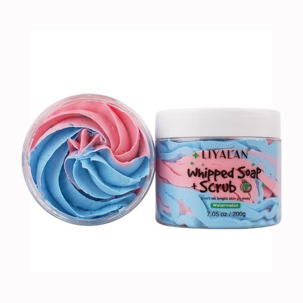 Bilde av Liyalan Whipped Soap + Scrub (200 gram)